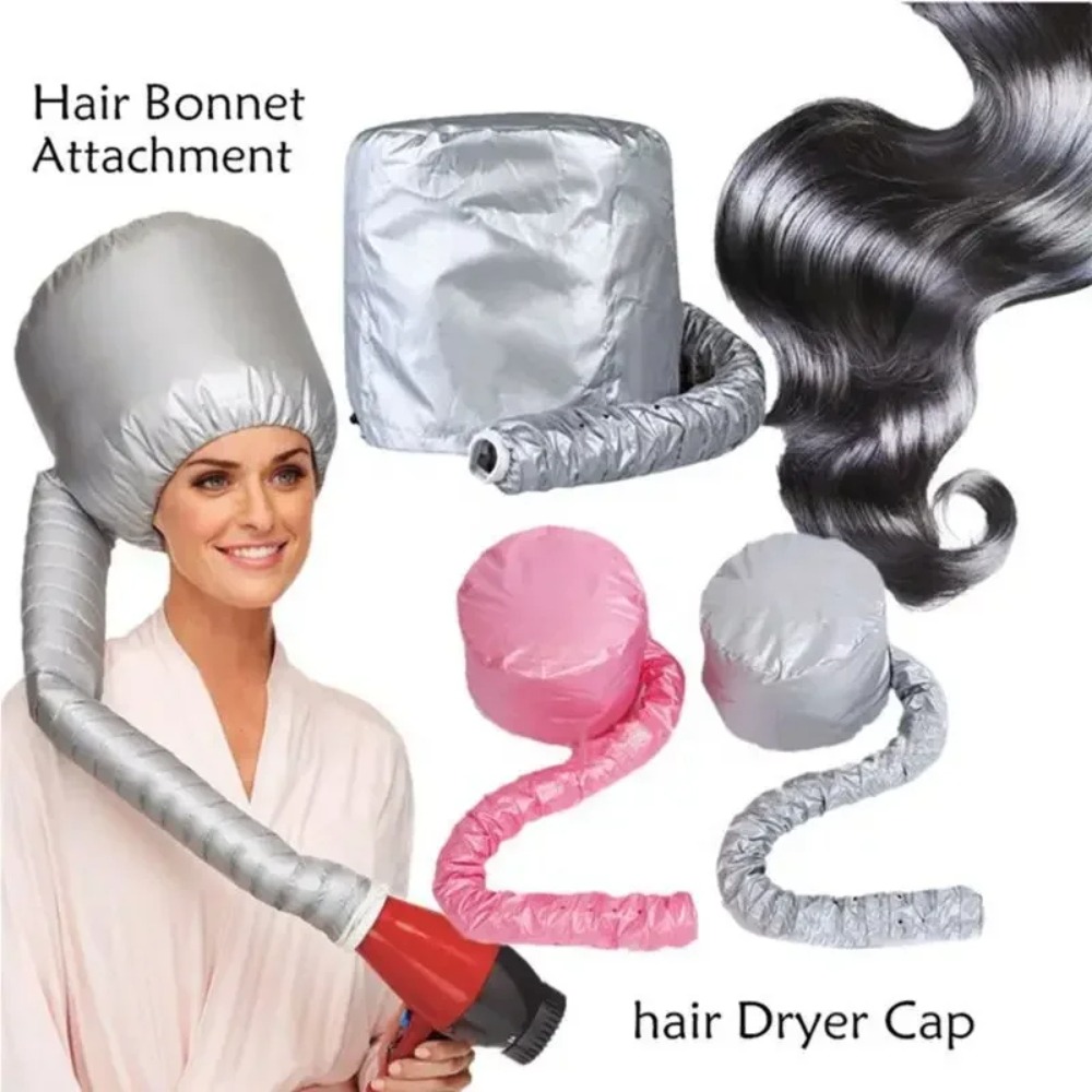Hair Care For Curly Dry Hair - Portátil gorro secador de cabelo boné