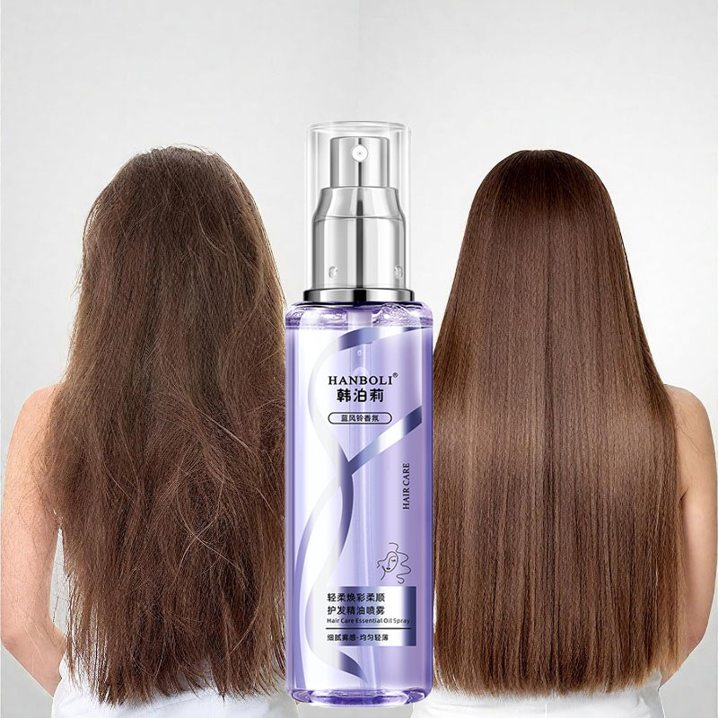Hair Care For Curly Dry Hair - Spray de óleo essencial para cabelo,