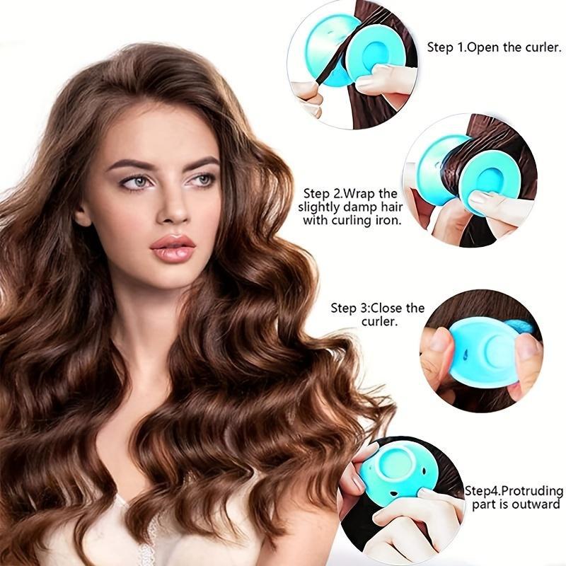 Hair Care For Curly Dry Hair - 10 pçs modelador de cabelo mágico