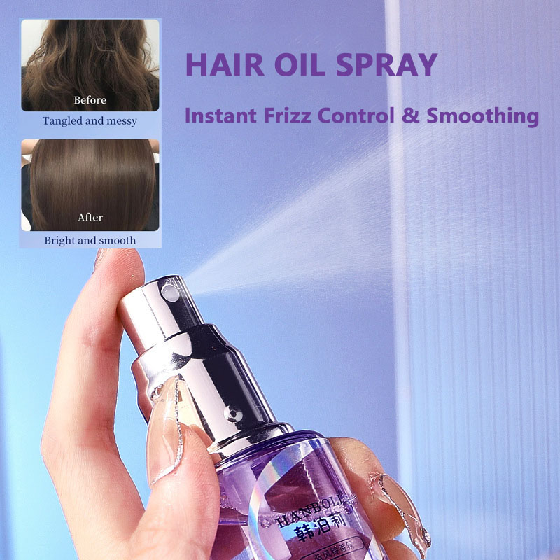 Spray de óleo essencial para c - Hair Care For Curly Dry Hair avaliação e preço