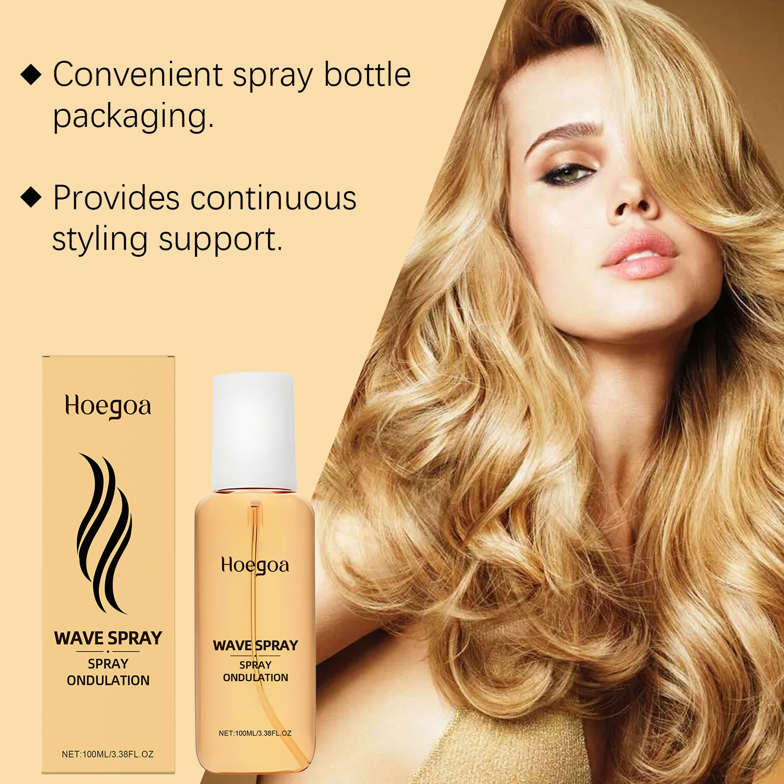 Spray Fixador para Cabelos Cac - Hair Care For Curly Dry Hair avaliação e preço