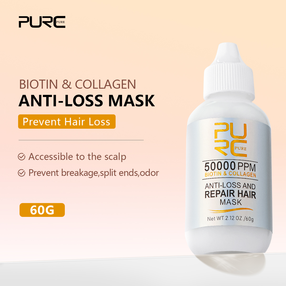 Máscara de cabelo de colágeno  - Hair Care For Curly Dry Hair avaliação e preço